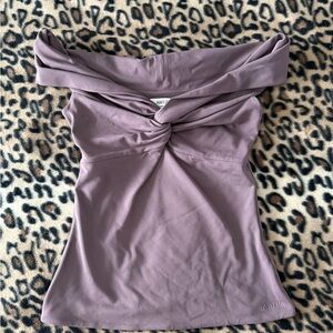 ARITZIA Original Contour Twist Off-shoulder Top